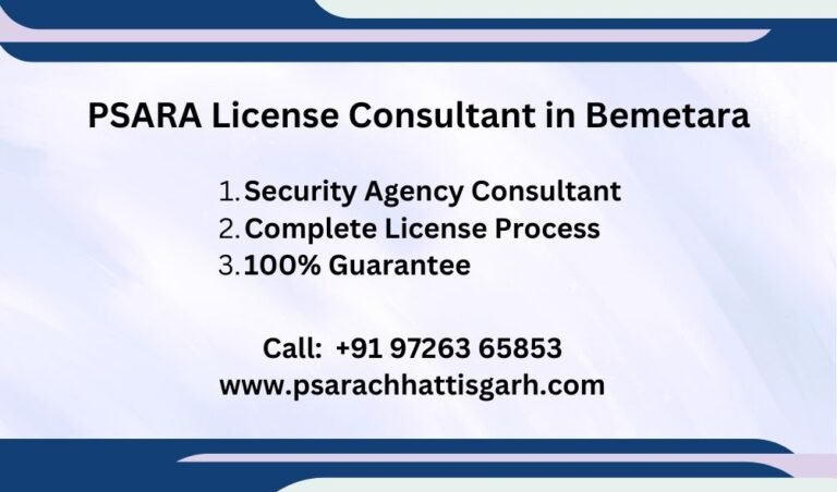 Security Agency License in Bemetara